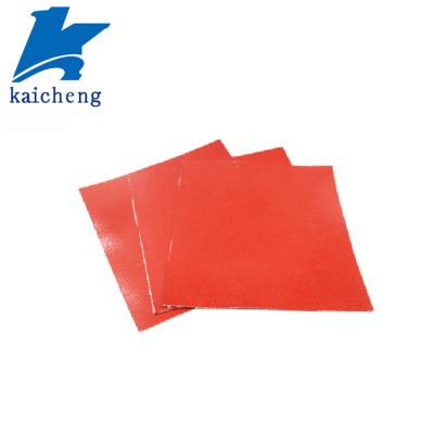 Different Thickness Both Side Silicone Coated Fireproof Fiberglass Cloth